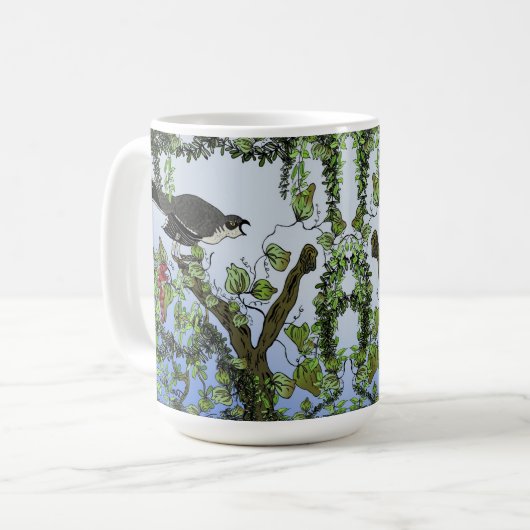 Loggerhead Shrike Defender Koffiemok (Voorkant links)