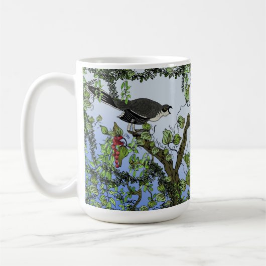 Loggerhead Shrike Defender Koffiemok (Links)