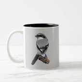 Loggerhead Shrike Tweekleurige Koffiemok (Links)