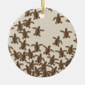 Loggerhead Zee Turtle Hatchlings Ornament (Voorkant)