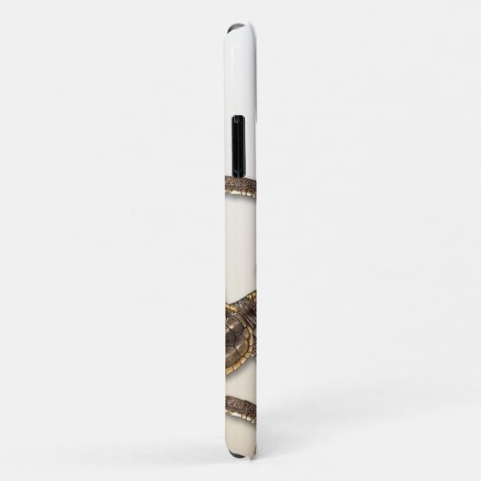 Loggerhead Zee Turtle iPhone Case (Achterkant/rechts)