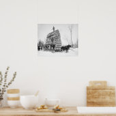 Loggers at Work, 1890.  foto Poster (Keuken)