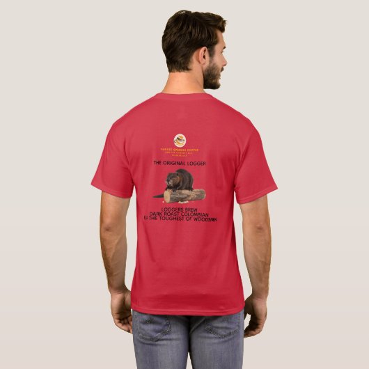 LOGGERS BROUWSEL T-SHIRT (Achterkant volledig)