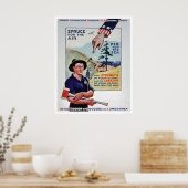 Loggers en lumbermen helpen de oorlogsinspanning ( poster (Keuken)