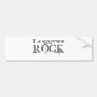 Loggers Rock Bumpersticker