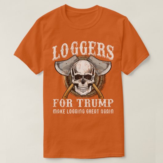 Loggers voor 2020 Logging T-shirt (Design voorkant)