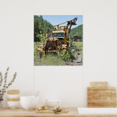 Logging Truck - Burke Idaho Ghost Town Poster (Keuken)