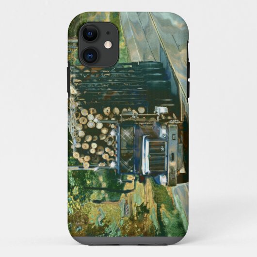 Logging Truck Driver's iPhone 5 Hoesje (Achterkant)