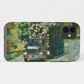 Logging Truck Driver's iPhone 5 Hoesje (Achterkant (horizontaal))