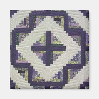 Loghut Quilt Magneet