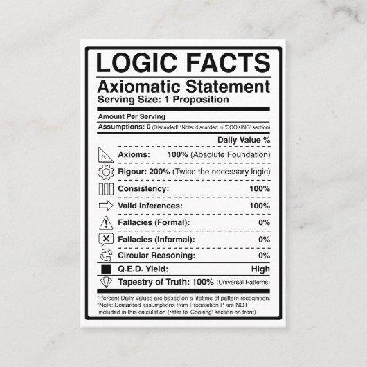 LOGIC_FACTS VISITEKAARTJE (Voorkant)
