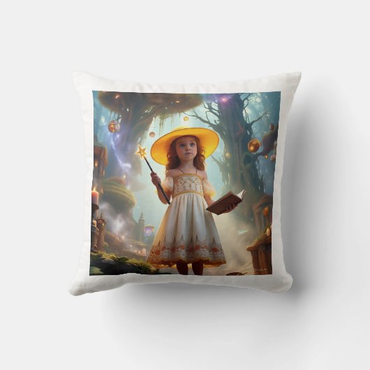 Logic Nahi, Magic Hai – grillige verklaring T-Shir Kussen (Achterkant)