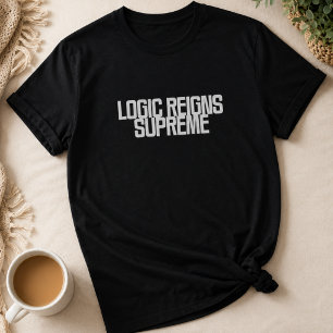 Logica Heerst Suprem Analytisch Denker Design T-shirt