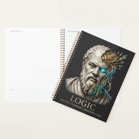 Logica - Oude Gedachten Moderne Code Cyberpunk Planner (Display)