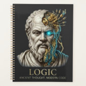 Logica - Oude Gedachten Moderne Code Cyberpunk Planner (Voorkant)