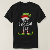 Logical Elf Group Kerstmis Funny Pajama Partij T-shirt (Design voorkant)