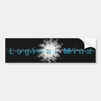 Logical Mind Bumpter Sticker