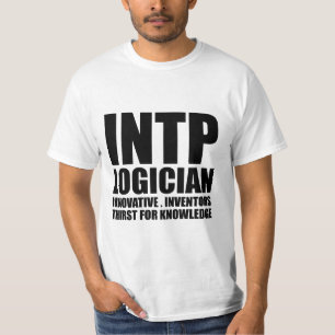 Logician INTP de T-shirt van het Introvert