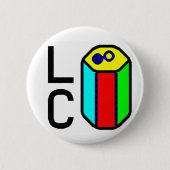 LogiCola-pictogram Ronde Button 5,7 Cm (Voorkant)