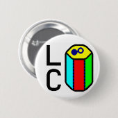 LogiCola-pictogram Ronde Button 5,7 Cm (Voorkant /achterkant)