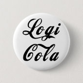 LogiCola-script Ronde Button 5,7 Cm (Voorkant)