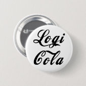 LogiCola-script Ronde Button 5,7 Cm (Voorkant /achterkant)