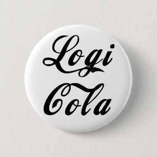 LogiCola-script Ronde Button 5,7 Cm