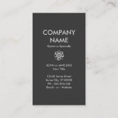 logicskop visitekaartje (Achterkant)