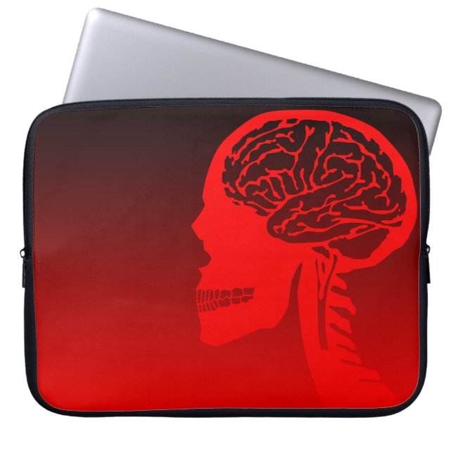 logicskull laptop sleeve (Voorkant)
