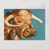Logie Longhorn 2 Briefkaart (Voorkant)
