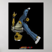 Logik parkour flip poster (Voorkant)