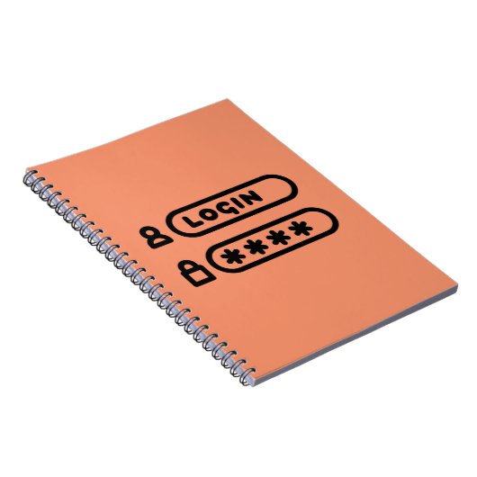 LOGIN/MOT DE PASSE NOTITIEBOEK (Rechterzijde)