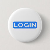 LOGIN RONDE BUTTON 5,7 CM (Voorkant)