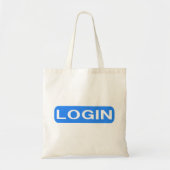 LOGIN TOTE BAG (Voorkant)