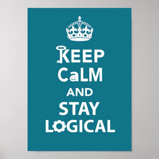 Logisch blijven poster (Voorkant)