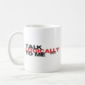 Logisch praten koffiemok (Links)