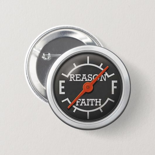 logische buis ronde button 5,7 cm (Voorkant /achterkant)