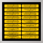 Logische fouten - Zeg gewoon nee Poster (Voorkant)