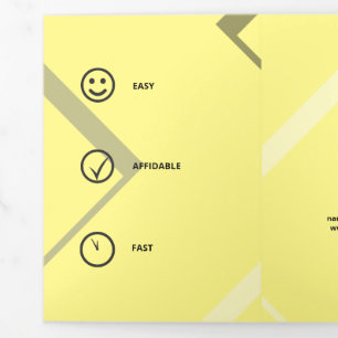 Logische monochromatische geometrische retroflecto drieluik kaart