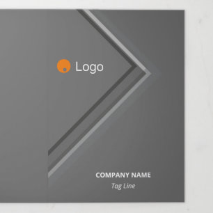 Logische monochromatische geometrische retroflecto drieluik kaart