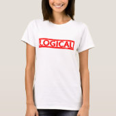 Logische stempel t-shirt (Voorkant)