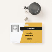 Logistics Badge (Voorkant met intrekbare)