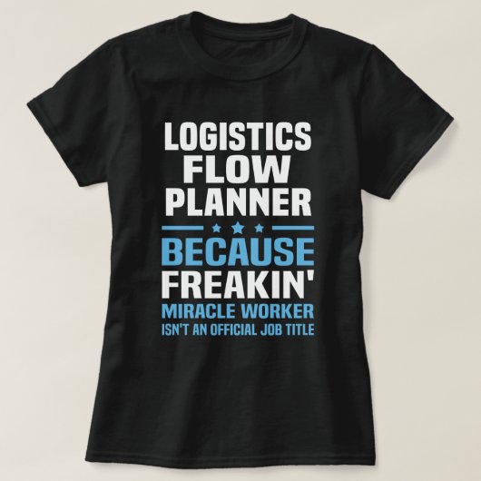 Logistics Flow Planner T-shirt (Design voorkant)