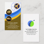 Logistics Global Layers Supply Chain Management Visitekaartje (Voorkant / Achterkant)