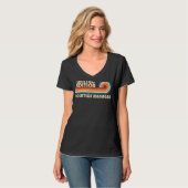 LOGISTICS MANAGER Funny Job Title Vademing T-shirt (Voorkant volledig)