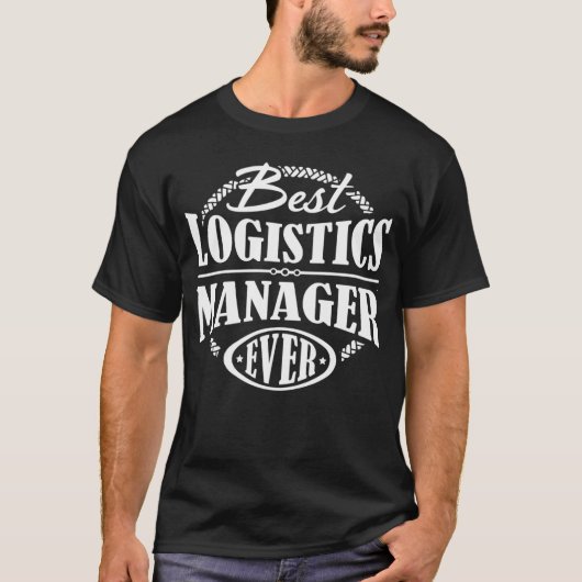 Logistics Manager Logistics Officer T-shirt (Voorkant)