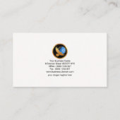 Logistics Transport Imprint stijlvolle kolommen Visitekaartje (Achterkant)