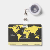 Logistiek Badge (Voorkant met intrekbare clip)