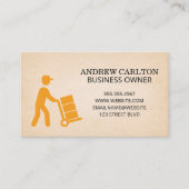 Logistiek Bezorging Koerier Visitekaartje (Voorkant)