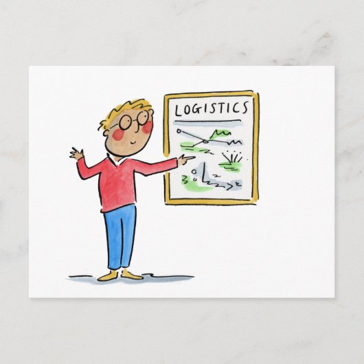 Logistiek Briefkaart (Voorkant)